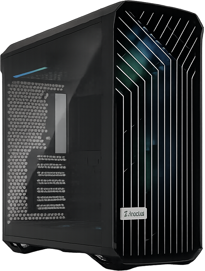 Fractal Design Torrent Gehäuse in Schwarz